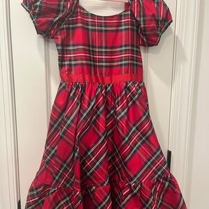 Janie and Jack Vibrant Plaid Dress